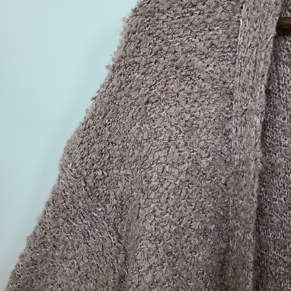 Freeway Textured Open Front Long Line Cardigan Medium - Picture 3 of 6